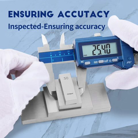 8 Inch Digital Caliper Stainless Steel IP67 Coolant Proof With 200mm Range, 0.03mm And 0.0015in Precision, Large LCD Display