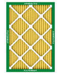 Pet Hair Busting MERV 11 Air Filter For 14x20x1 HVAC Systems, Electrostatic Pleated Replacement, shown front view