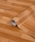 Decorative Self Adhesive Film Butcher Block Pattern 17 Inch By 78 Inch Roll for Cabinets, Walls, Furniture, Shelves