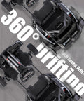 Electric Drifting Kart 24V With 800W Twin Motors, 10Ah Battery showcasing 360° drifting capability on track