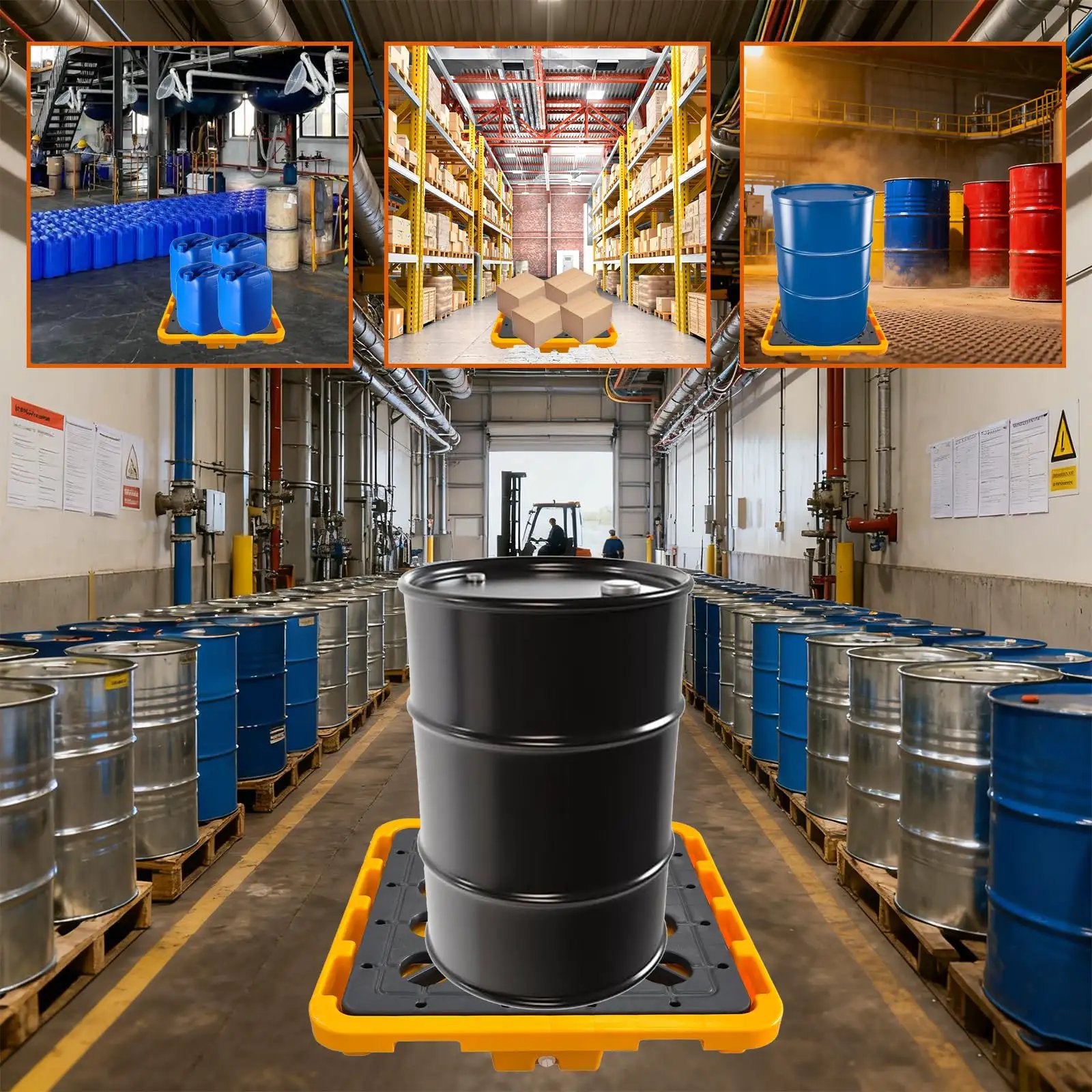 Modular Spill Containment Platform 2000 Lbs Capacity