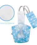 Blue Parrot Harness Flight Suit Diaper With 80 Inch Flying Leash Rope For Parrots And Small Birds, Bird Clothes For Conure And Cockatiel, Size M