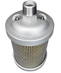 Pro Grade Air Compressor Muffler With NPT Threads, Single Chamber 145 PSI, Replacement Part For Compressor Dryers And Pneumatic Systems, 1/2 Inch XY-05 Fitting, Durable Seal, Reduces Noise, Prevents Air Leaks In Your Shop