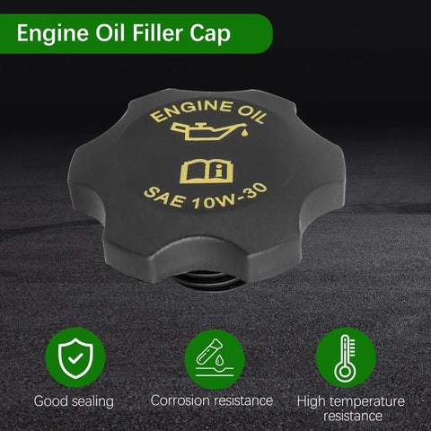 Engine Oil Filler Cap Direct Replacement For 1994-2006 Jeep Wrangler Grand Cherokee Chrysler Dodge Ram 1500 2500 3500 04648831AA