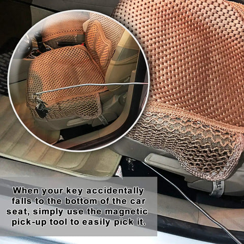 Flexible Bend It Magnetic Pickup Tool 24 Inch Reach Master For Hard To Reach Drains Car Keys Bolts Nuts Screws And USBs Retractable Magnetic Sweeper For Tight Spots And Quick Cleanups