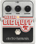 Little Big Muff Pi Fuzz Pedal With Creamy Silk Sustain And Classic Big Muff Tone Compact Die Cast Chassis 9V Battery Included Pedalboard Friendly Vintage Guitar Fuzz For Thick Saturated Leads on a white background