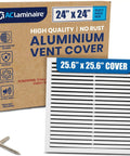 24x24 Inch Air Return Vent Cover Decorative Aluminum Grille For Ceiling Or Wall, Rustproof And Built To Last, Easy Install For Home HVAC