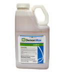Gallon container of Demon Max Insecticide Long Lastin Bug Killer For Ants, Aphids, Assassin Bugs with label visible