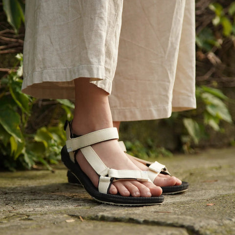Women's Back Strap Water Sandals With Yoga Mat Cushion Sole For All Day Comfort And Pain Relief, Anti Slip Waterproof Sandals