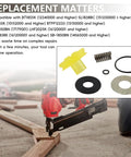 Head Valve Kit Replacement For 18 Gauge Brad Nailer And Pneumatic Tools shown with Dwb-180450-S parts