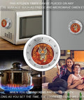 Stainless Steel Kitchen Timer With Magnetic Base, Countdown Timer for Gym, Office, Cooking on microwave and fridge.