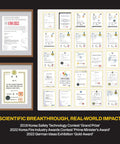 Top Tier Fire Prevention Stickers For Outlets And Power Strips Straight Up Reliable Auto Suppression Pads With Effortless Peel And Stick Setup Keep Your Plug Safe From Wild Electrical Flames Pack Of Twenty displayed in a collection of awards and certificates