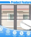 Top Shelf 12 Piece Window Screen Plunger Latches Kit Featuring Solid Aluminum Pins And Stainless Steel Springs For Straight Up Quick Snap Install and Knockout RV Repairs with features highlighted.