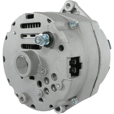 High Output 105 Amp 12 Volt External Fan Alternator Replacement For Chevrolet GMC Buick Oldsmobile Pontiac 1968-1989
