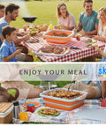 Collapsible BBQ Prep Tub With Lid XL 4.22 Gal Folding Cutting Board and Food Basin at outdoor picnic