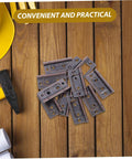 quiet heavy duty cabinet hinges stack on wood surface with tools
