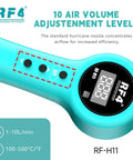 Intelligent Hot Air Soldering Gun With Sleep Base And LCD Temperature Display, 10 Level Wind Adjustment close-up