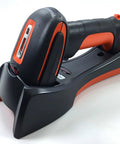 Granit 1911i ER Extended Range Wireless Bluetooth Beefy Heavy Duty Industrial-Grade Area-Imaging Barcode Scanner Kit on charging dock