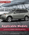 Complete Front Suspension Kit With Control Arms Tie Rods And Sway Bar Links For Subaru Forester Models Years 2009 To 2013 Ready To Fix That Rattle And Improve Handling On The Road, gray SUV