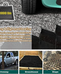 Permeable Gravel Ground Grid Driveway Stabilization System Paver For Lawn And Landscape with 1800 lbs load capacity