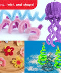Bulk Pipe Cleaners 1000 Count For Crafts And Classroom Projects Soft Bendable Chenille Stems In Multicolor Assorted 4 Mm By 12 Inch