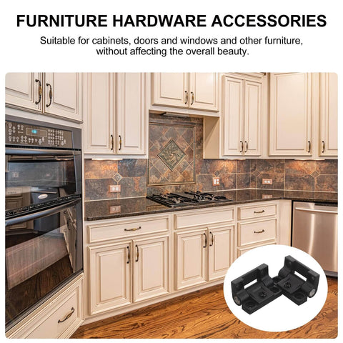 90 Degree Plastic Cabinet Door Hinges Zerodeko Adjustable Torque Folding Right Angle Hinges for kitchen cabinets