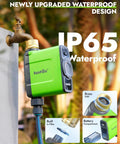 Smart WiFi Water Timer For Garden Hose With Brass Inlet Sprinkler Controller and IP65 waterproof design