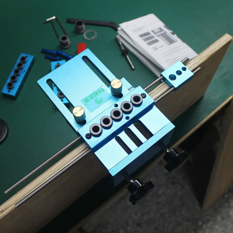High Precision Dowel Jig Set With Cam Guide For Woodworking And DIY Projects Self Centering Drill Guide For Furniture Repair