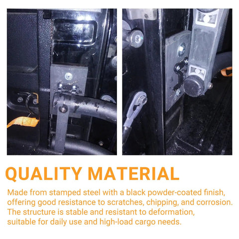 Heavy Duty Truck Bed Mounting Bracket Kit For BedXtender Extender Fence Secure Pole Support Easy Install Durable Steel