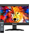 Dope 12 Inch HDMI Monitor With 1366x768 LCD For Home Kitchen Security Setup showing colorful lion face art display