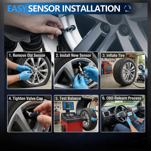Chill Out And Cruise With These Straight Swap Tire Pressure Monitoring Sensors Running At 315 Mhz A Rock Solid Set Of Four For Toyota Camry Corolla Rav4 Highlander And Prius installation steps