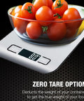 Digital Kitchen Scale With Precise Tare And Multi Unit Readouts That Makes Measuring Up To 11 Lbs A Breeze For KG G LB OZ ML Battery Powered