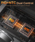 Close-up view of PID and NTC dual control system for Espresso Machine With Built In Grinder For Home Use 20 Bar Pressure 1350W Fast Heating