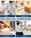 Heavy Duty Packing Tape 2 Inch By 60 Yards 3 Roll Pack With Dispenser Clear Transparent Parcel Tape for Home, Warehouse, Business, Office