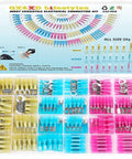 Open kit showing 540 Piece Heat Shrink Wire Connectors Kit Pro Grade Waterproof Marine Grade Crimp Connectors with Tinned Copper Terminals