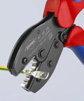 PreciForce Non Insulated Crimping Pliers for AWG 20 to 7 and 0.5 to 10 Mm2 Terminals Tubes and Lugs with four position crimp.