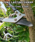 Heavy Duty Loppers Hedge Shears And Pruners 3 Piece Pro Grade Garden Tool Set for Yard Work and Lawn Care trimming branches