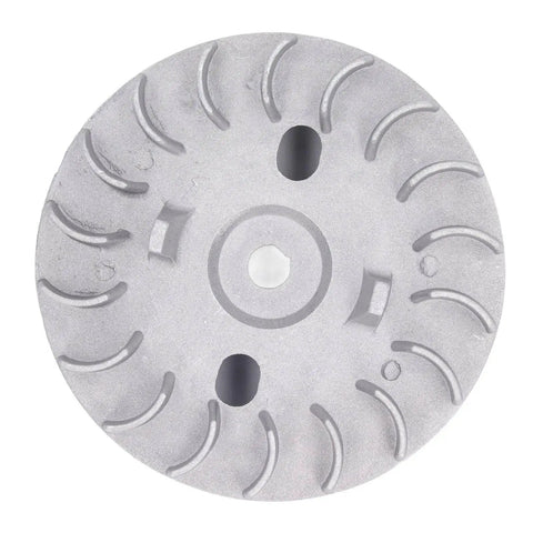 Beefed Up Aluminum Alloy Generator Flywheel Replacement For ET950 ET650 Portable Generators showing circular design with holes
