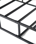Close-up of Full Size Heavy Duty Metal Box Spring, steel frame showcasing sturdy support structure for durable mattress support.