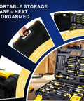 All In One Magnetic Screwdriver Set With Case for Home Repairs and DIY Projects Precision Bits and Flexible Shaft
