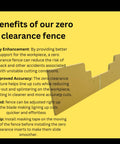 Zero Clearance Miter Saw Fence Upgrade for Sliding Compound Saws installed with mounting hardware