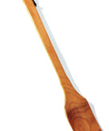 Monster 18 Inch Wooden Stir Paddle For Crawfish Boil Big Pots Heavy Duty Cajun Spatula in solid natural hard wood with hanging loop.