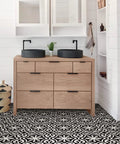 DIY Friendly Peel And Stick Floor Tiles For Farmhouse Kitchens Easy No Mess Install Water Resistant Vinyl With Textured
