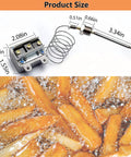 Upgraded 1177 High Limit Fryer Thermostat Switch Three Eighths Inch MPT 450 F Replacement OEM Part For Gas Fryers And Deep Fryers