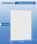 Replacement Filter H For Winix 5500-2 And AM80 Air Purifiers With True HEPA Filtration, dimensions 16.3x12.5x1 inches