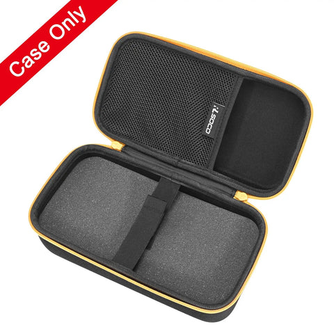 Rugged Hard Case For FLIR TG165-X TG267 TG268 TG298 TG297 TG275 Thermal Imaging Cameras With Wide Compatibility Protective Carrying Case For Camera Gear Only Ideal For Travel Storage And On The Go Case Only showing open interior with foam insert.