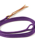 Handy Stick And Aussie String Set In Purple With Ergonomic Padded Grip For Balanced Feel Pro Grade Equestrian Training Tool, close-up
