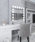 Five Light Vanity Strip Light Dimmable Polished Chrome Fixture for bathroom and bedroom makeup vanity, contemporary backplate mount.