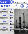 Self Drilling Hex Washer Head Screws Kit With Hex Socket Pro Grade 500 Piece Black Oxide 410 Stainless Steel Sizes Display