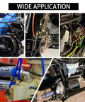 Wide application of Quarter Inch DOT Air Hose 90 Degree Elbow Fittings Two Pack Quick Connect Fittings in truck systems